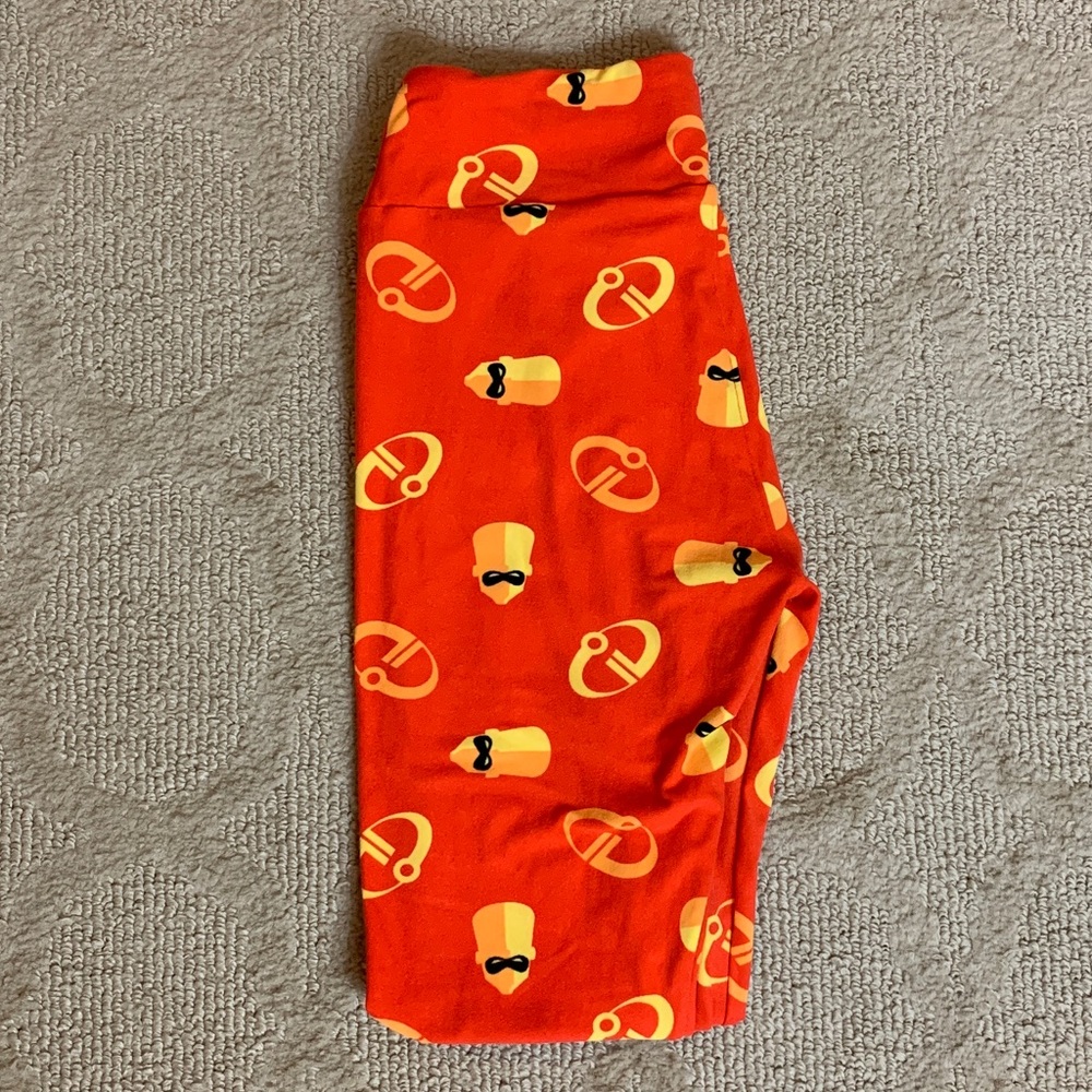 Lularoe Disney Incredibles One Size OS Leggings